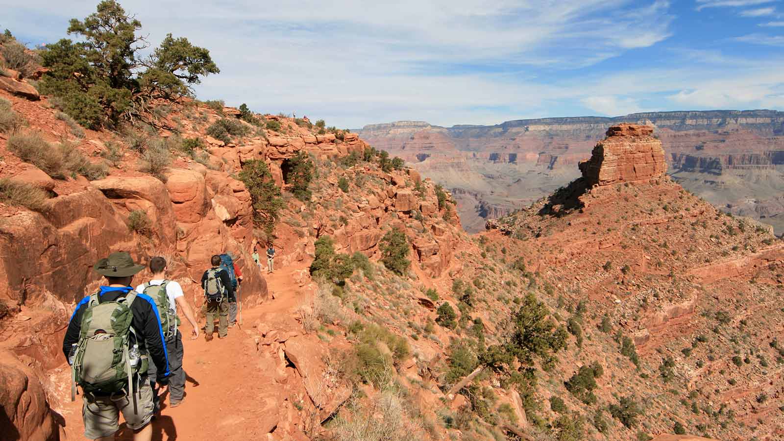 How long does it take to hike the grand canyon