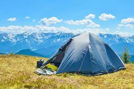 Can you just pitch a tent anywhere?