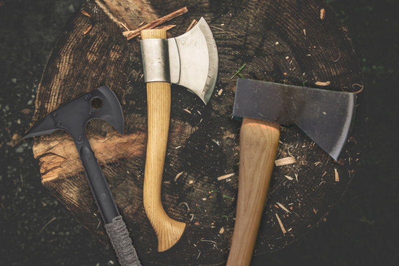 Camping Axe vs Hatchet 