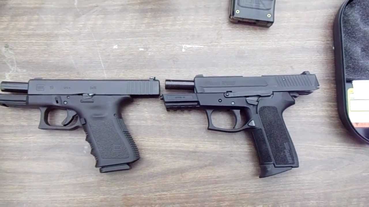 Glock G19 vs Sig Sauer SP2022