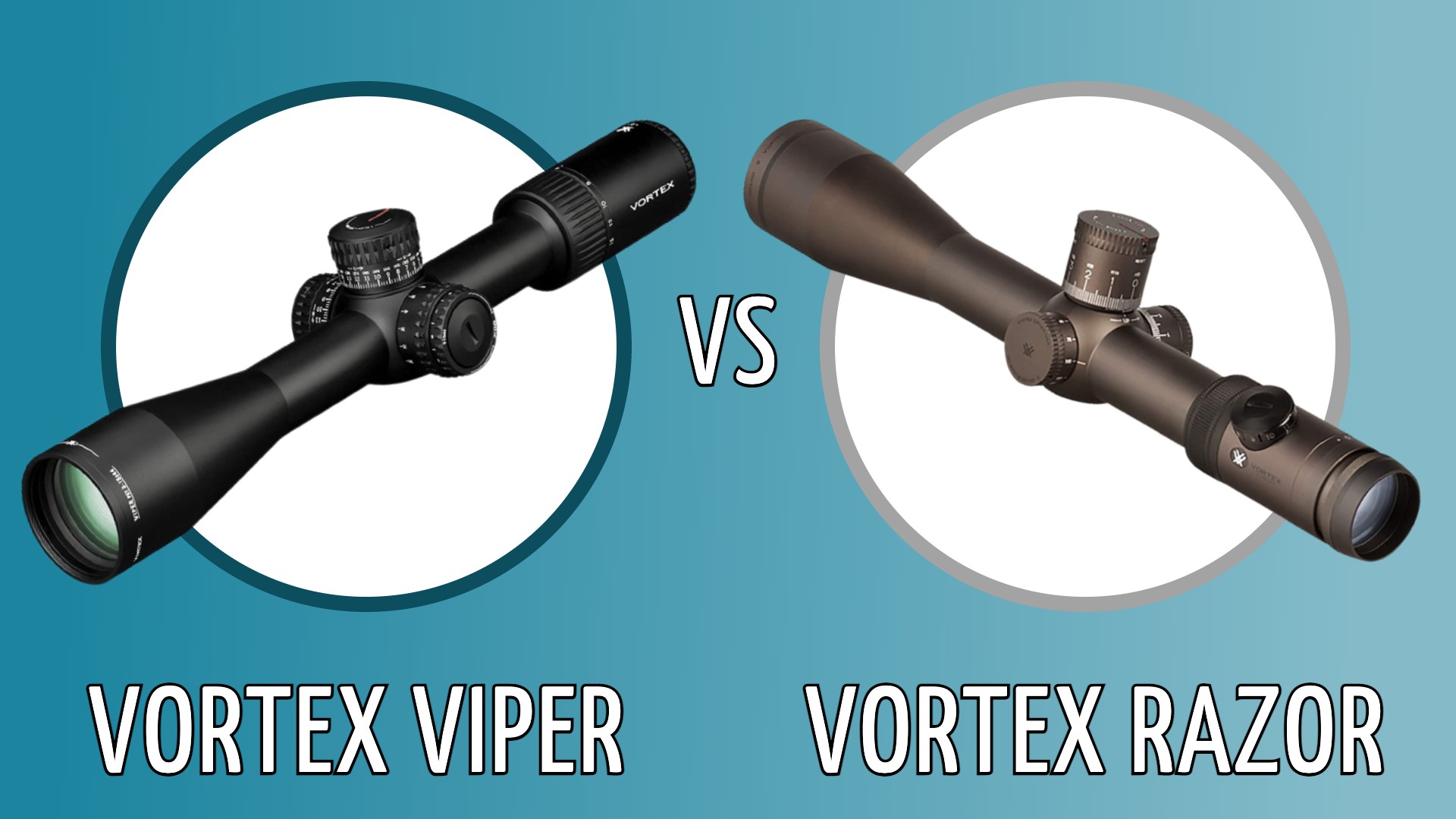 The Vortex Viper vs Razor Spotting Scope