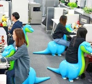 dinosaur office chair