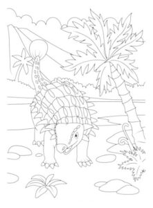 free dinosaur coloring pages