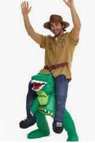Riding Dinosaur Costumes