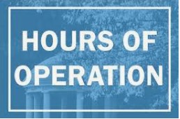 What are the Hours of Operation?