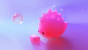 cute dinosaur background