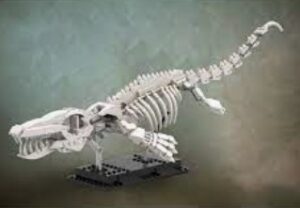 LEGO dinosaur skeletons