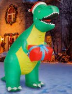 Dinosaur Christmas Decorations