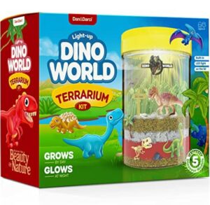 Light-up Dino World Terrarium Kit by Dan & Darci