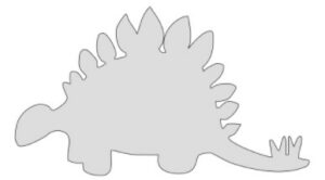 dinosaur stencil printable