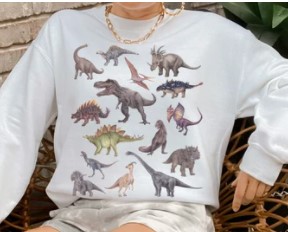 dinosaur sweater womens