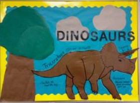 Dinosaur Bulletin Board