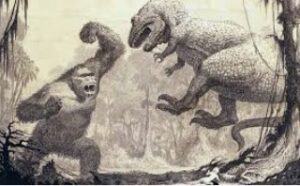 king kong vs dinosaur