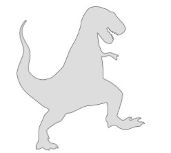 dinosaur stencil printable