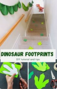 printable dinosaur footprints