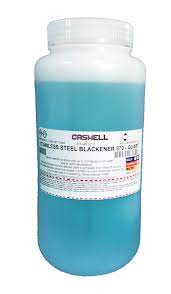Stainless steel blackener