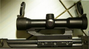 Rifle scope disassembly