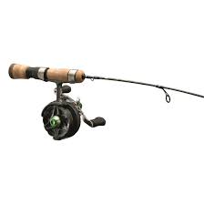 An Ice Fishing Rod and Reel