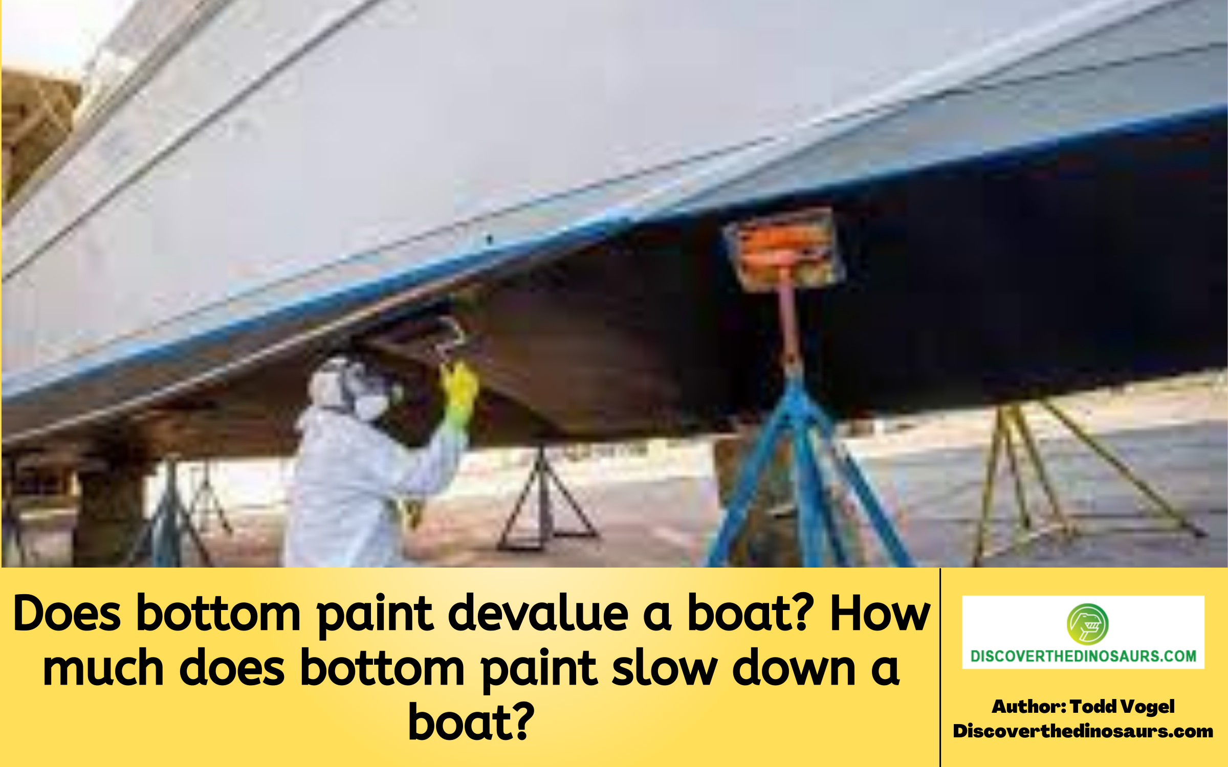 Does bottom paint devalue a boat?