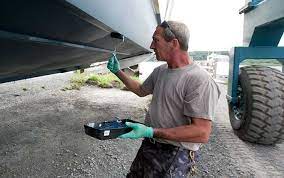 How long does it take for a boat's bottom paint to chip?