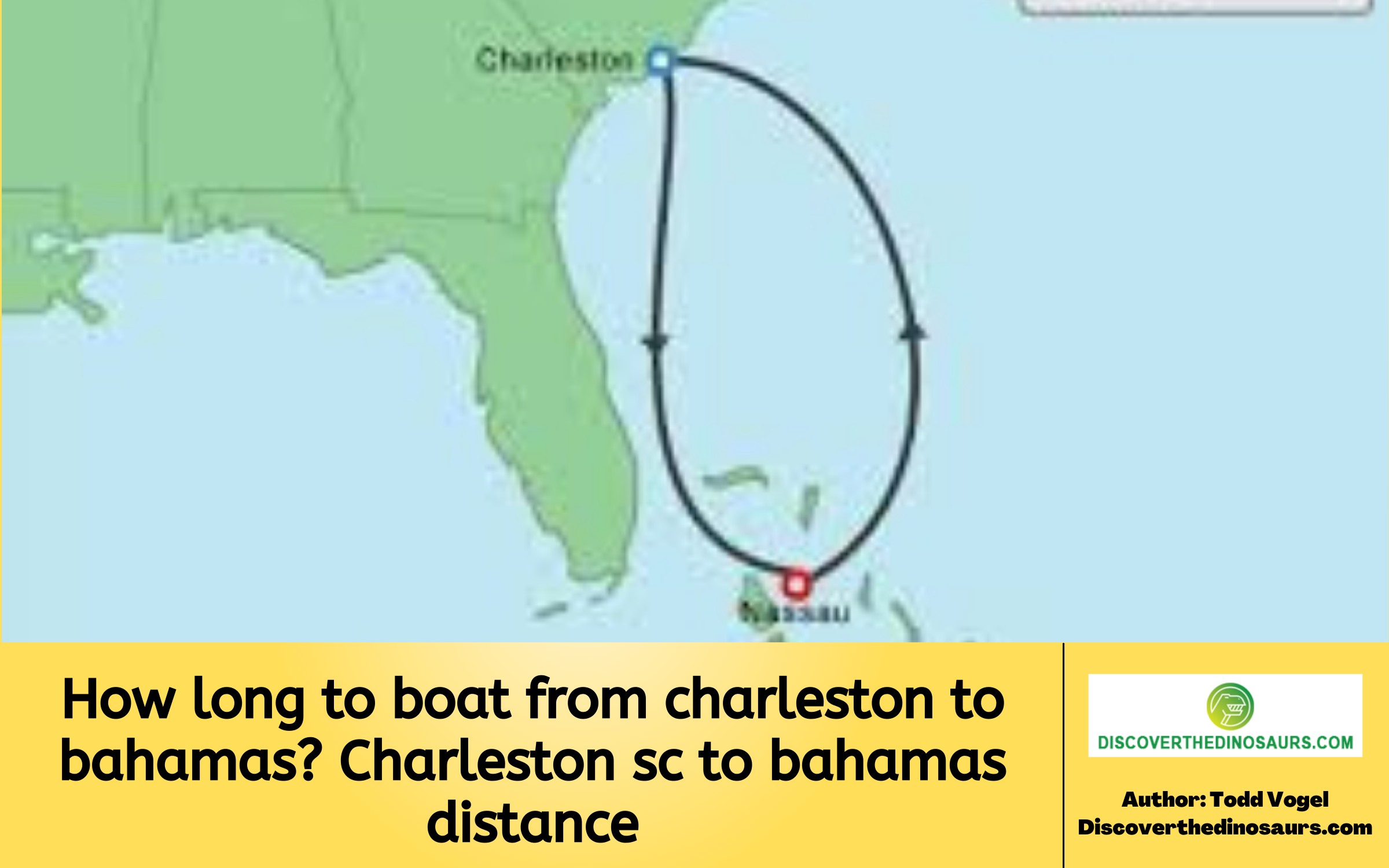 How long to boat from charleston to bahamas? Charleston sc to bahamas distance