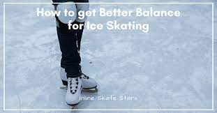 How to balance on ice skates