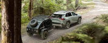 Is it possible for a RAV4 to pull a 5x8 trailer?