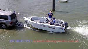Launching a boat with a tilt trailer is not as difficult as it may seem