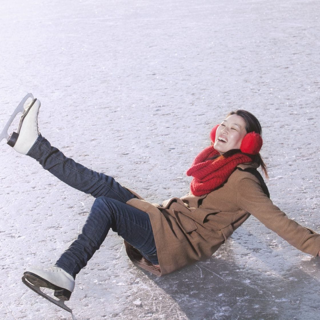 Tips for adults when learning to ice skate