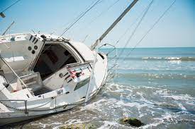 What is the first thing you should do if you are involved in a boating accident?