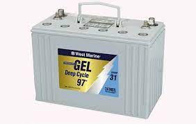 When should a marine battery be replaced?