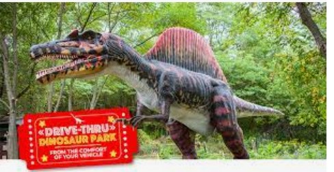 outdoor dinosaur exhibit near me