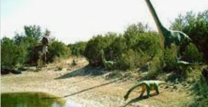 Dinosaur Park In Glen Rose, Texas