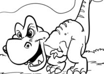 T rex dinosaurs Coloring Pages For Kids