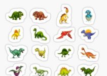 Cute Dinosaur Stickers: The Best Gift For Your Kids