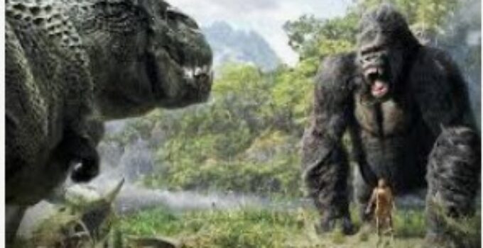 King Kong Vs. Dinosaur: King Kong Vs. The T-rex