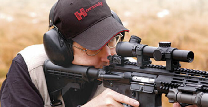 Scope And Iron Sights: What You Need To Know. Scope With Iron Sights On Top
