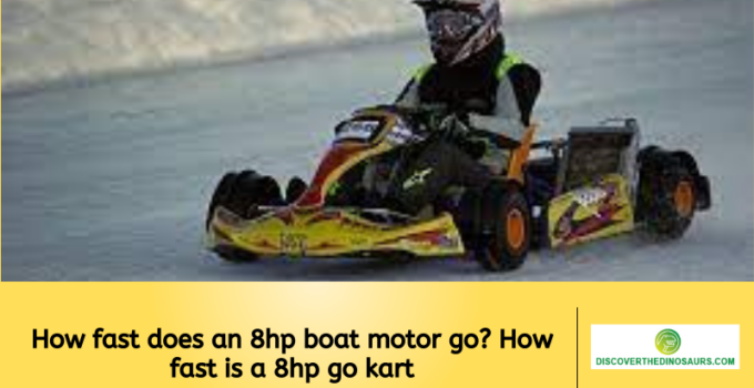 How fast does an 8hp boat motor go? How fast is a 8hp go kart