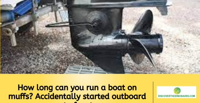 How long can you run a boat on muffs? Accidentally started outboard out of waterHow long can you run a boat on muffs? Accidentally started outboard out of water