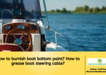 How to burnish boat bottom paint? How to grease boat steering cable?