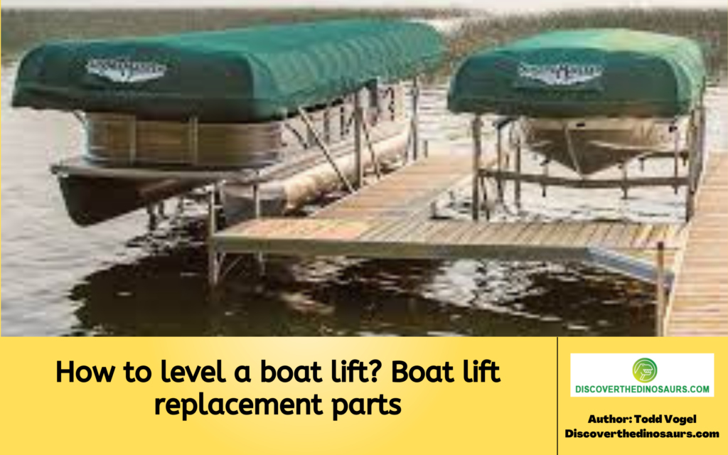 How to level a boat lift? Boat lift replacement parts Outdoor Discovery