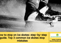 How to stop on ice skates: step-by-step guide. Top 3 common ice skates stop mistakes