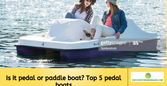 Is it pedal or paddle boat? Top 5 pedal boats