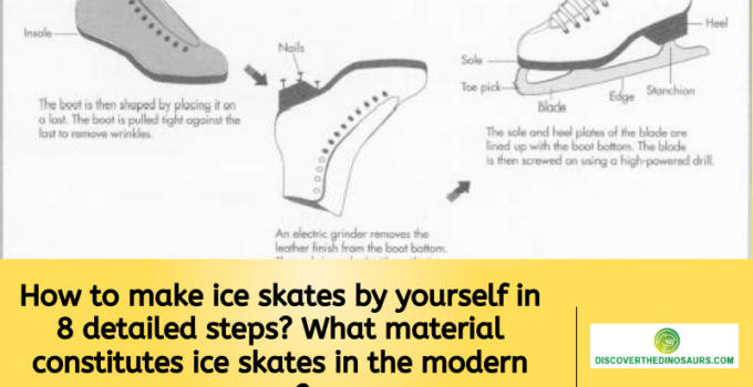 How to make ice skates by yourself in 8 detailed steps? What material constitutes ice skates in the modern era?