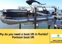 Why do you need a boat lift in florida? Pontoon boat lift